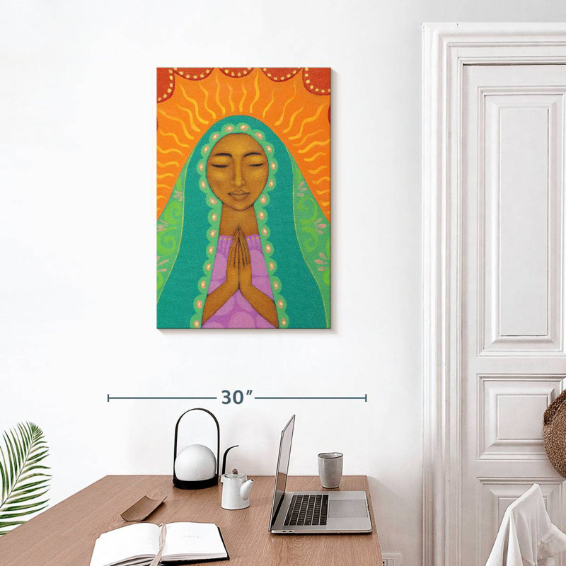 Adella Virgin De Guadalupe, 30" H x 20" W