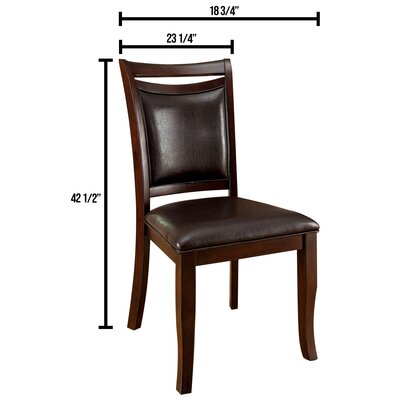 Red Barrel Studio® Woollard Upholstered Dining Chair in Brown | Wayfair
