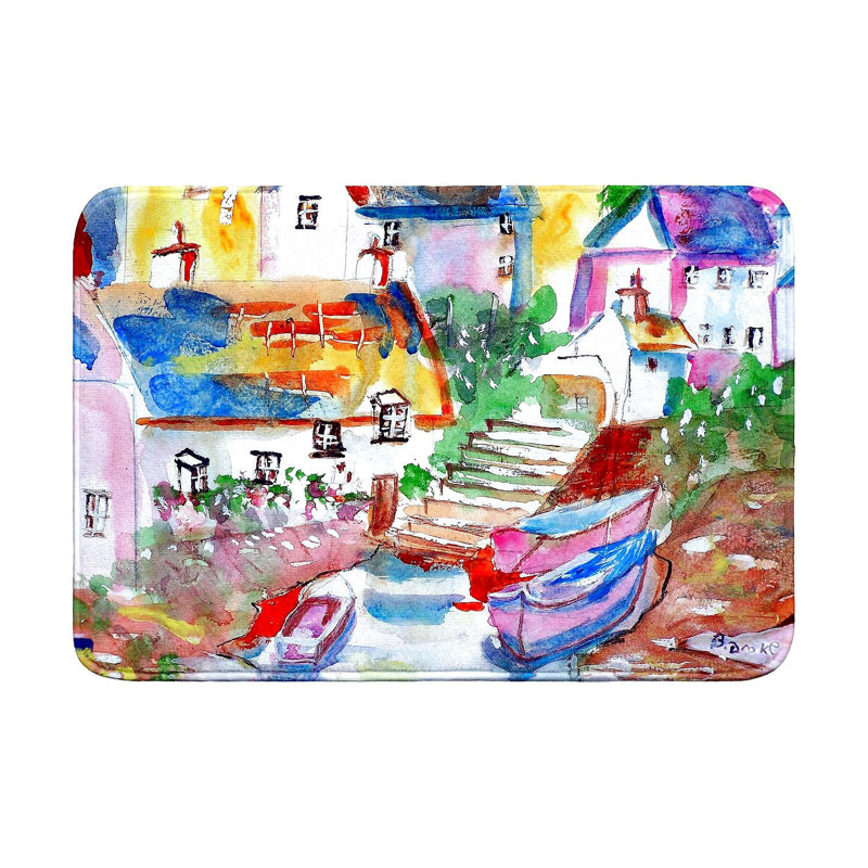 Tapis de bain Bateaux à marches, Simple - L 24 po x l 36 po