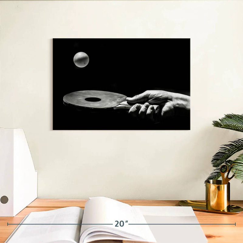 Sireci Ping Pong Practice, 8" H x 12" W