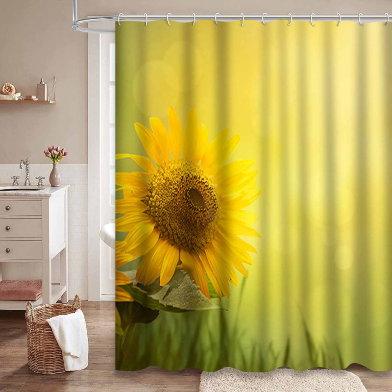 Rideau de douche Summer Floral, L 72 po x l 72 po