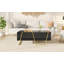 Table basse rectangulaire haute brillance