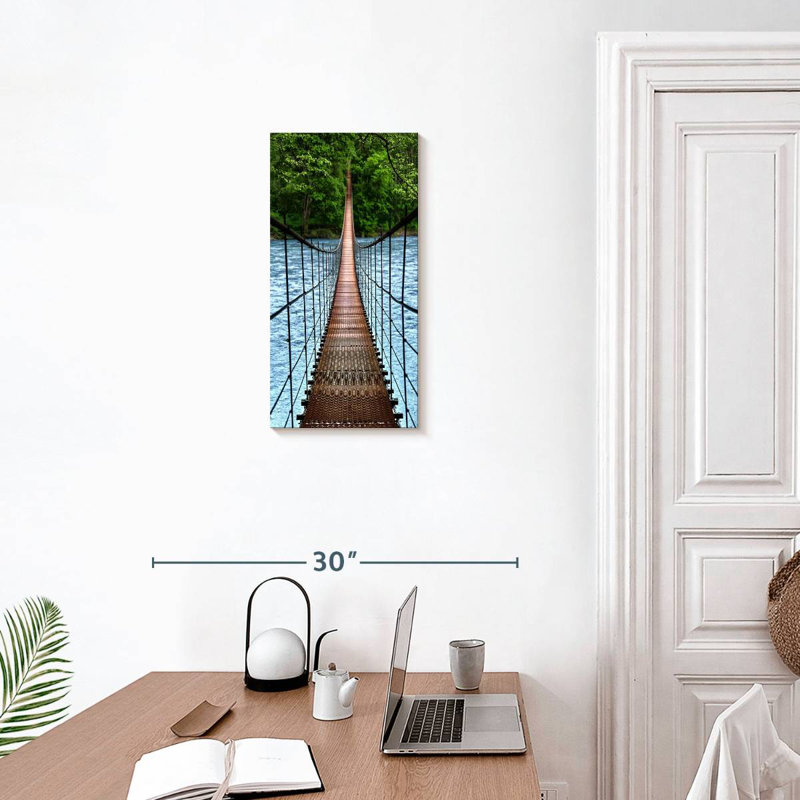 Jungle Rope Bridge, 24" H x 12" W