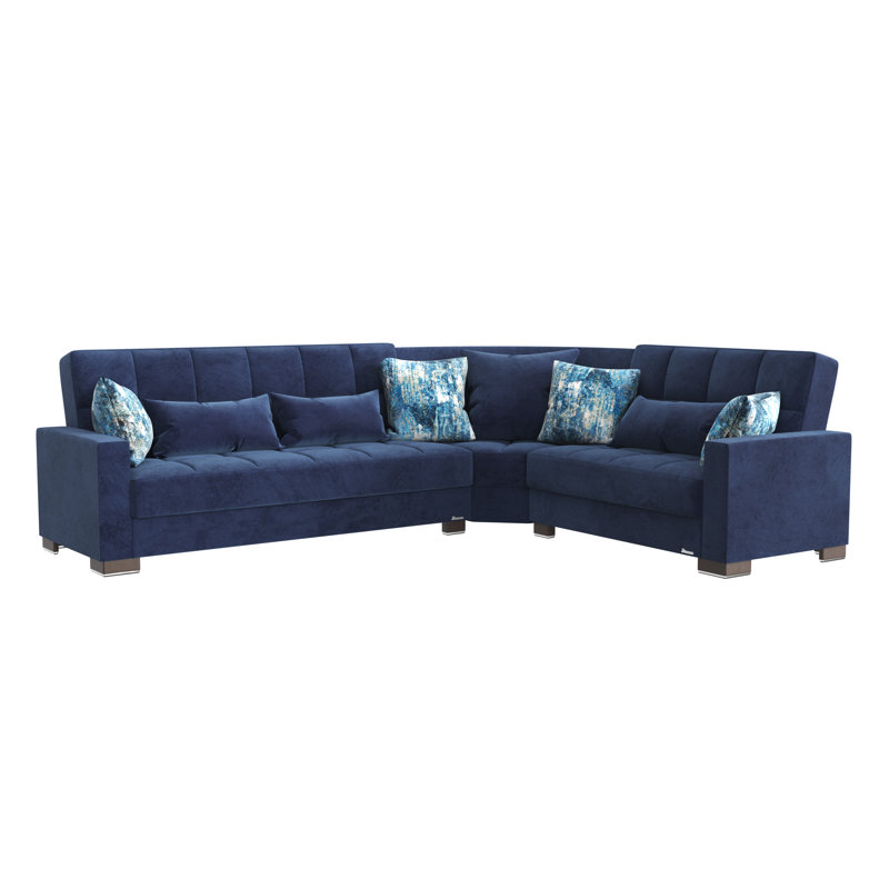 Canapé modulaire rembourré avec rangement PrimeNest NimbusFlow