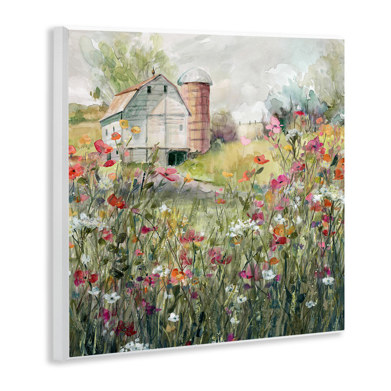 «Vibrant Meadow & Barn» par Carol Robinson