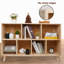 Bibliothèque en bois Pine