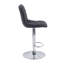 Arnet Pu Bar Stool 2pcs Black-1817255461