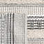 Tapis beige / gris en coton tissé à la main Babs-661503019