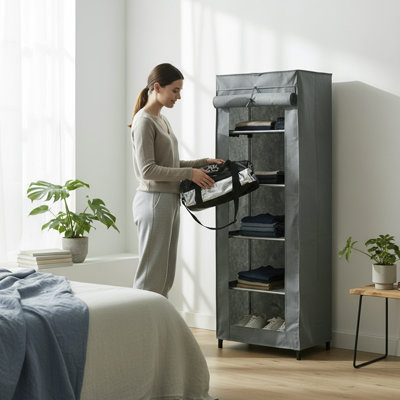Dollond 60cm Wide Wardrobe