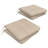 Pack of 4, 18x18x3 inch Sunbrella Square Dining Chair Cushions, Crumley Outdoor Chair Cushions-1011346840-1011734129