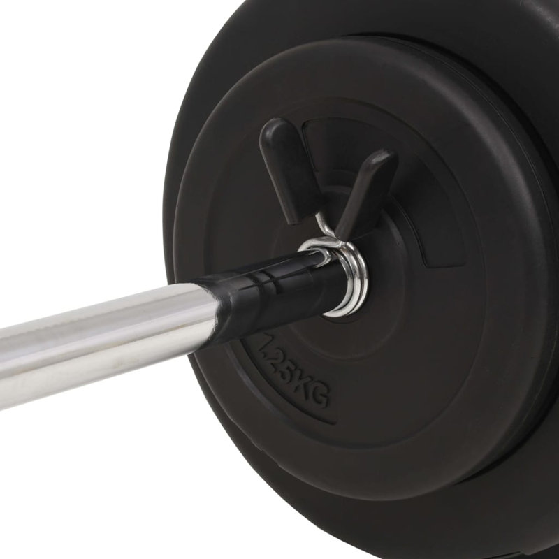 VidaXL Barbell Set 66.1 lb
