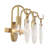 Kaelana 3-Light Vanity Light in Warm Brass-488369806-535162020-535161944