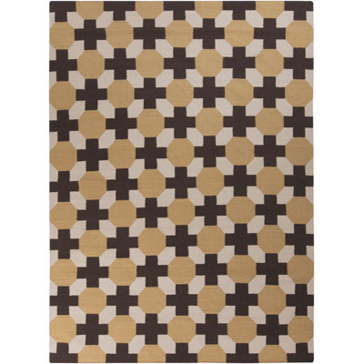 Bartłomiej Wool Geometric Indoor Rug