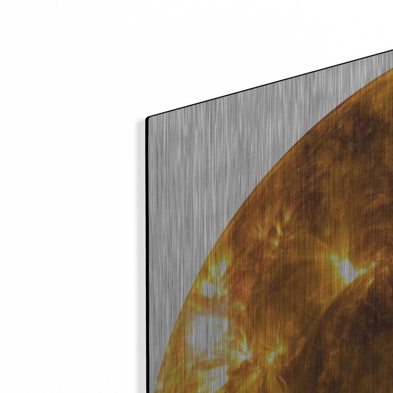 «The Sun copie» par Luxe Portfolio, art mural en métal, H 36 po x l 36 po