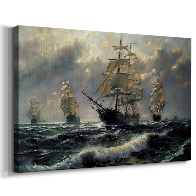 Nautical Series-CCXV -Galerie enveloppée Cavas, 40 x 60