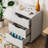 Klavs 15.78 " Wide 3 Drawers Vertical Filing Cabinet-1488557852