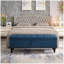 Banc de lit 59 po avec tissu de rangement-367612122