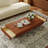 52'' Modern Solid Wood Coffee Table with Drawers, Wood Coffee Table For Living Room