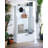 Buck II White High Gloss Finish Hall Tree