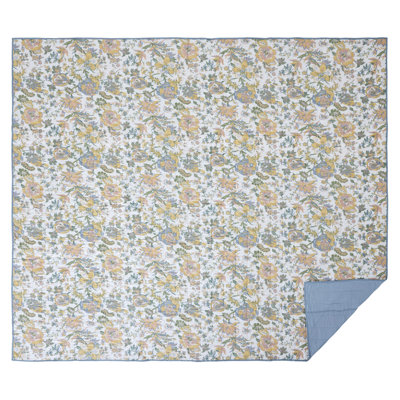Cotton Floral Quilt