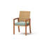 Ensemble de salle à manger rectangulaire pour 6 personnes 76 po avec housses de coussin Sunbrella Tullio-686542168