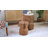 Menomonie Solid Wood Accent Stool