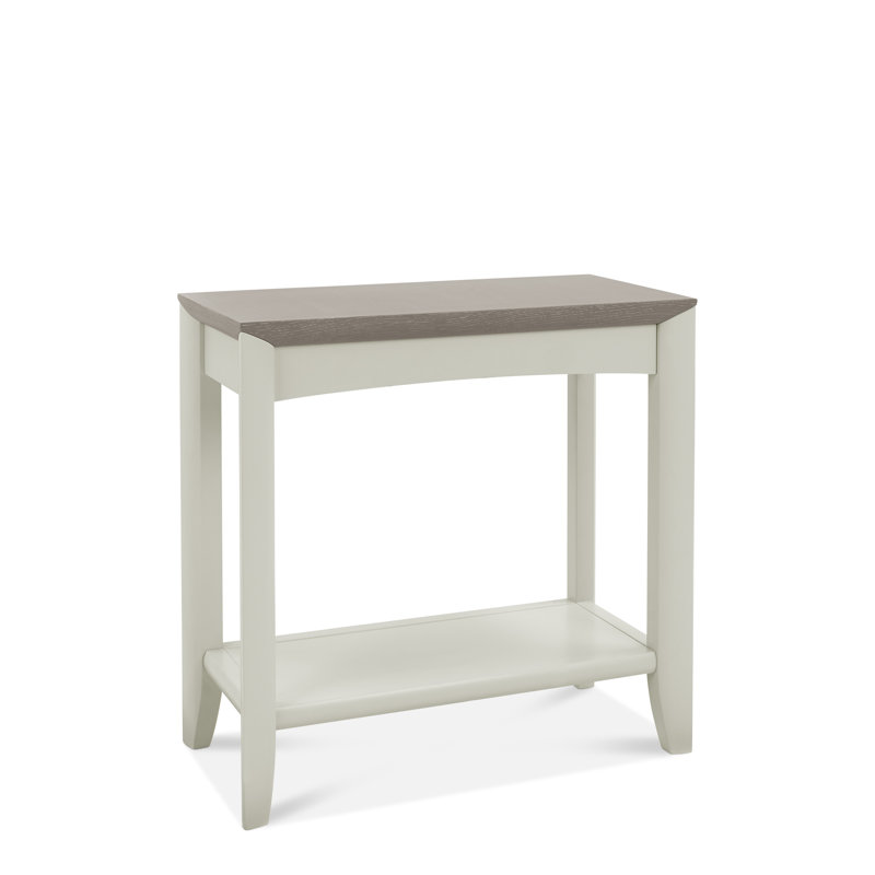 Southall End Table, Brown, Ivory