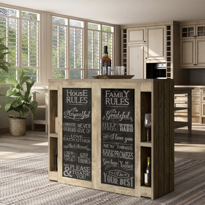 Alesin 47.2 " L Bar Cabinet