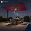 Parasol en porte-à-faux carré Gilda-263826252