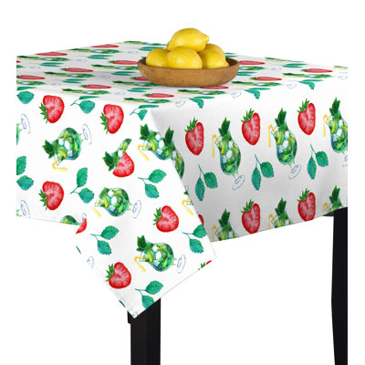 Elica Geometric Square Tablecloth