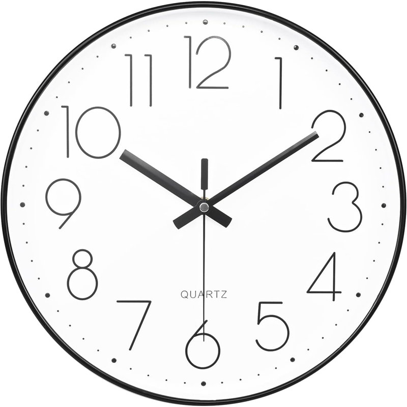 Wall Clock, Black