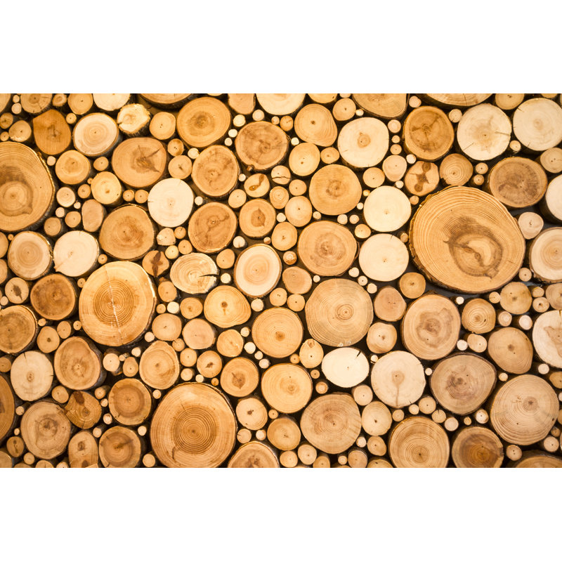 Textured Wood Background by Wanderluster, 24" H x 36" W