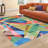 Rainbow Retro Multicolor Area Rug-201250402