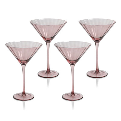 Malden Optic Martini Glasses, Set of 4