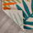 Parksley Palm Frond Indoor/Outdoor Area Rug Ivory/Orange/Navy-110742448