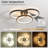 Cassius 19.7" LED 3-Ring Flush Mount Ceiling Light