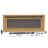 The Sideline Deluxe Gold Smart Electric Fireplace-89263420
