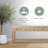 110'' Solid Wood Console Table