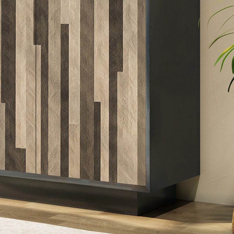 Armoire de rangement en bois massif
