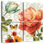 «Harnek Floral Story I» sur fond gris-109144093