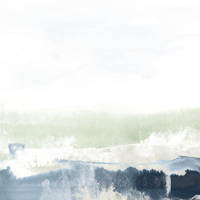 Seafoam Horizon I by June Erica Vess - Wrapped Canvas Painting