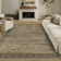 Vintage Floral Area Rug in Brown
