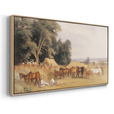 Landscape Series-LXIX- Framed Gallery Wrapped Canvas -Ready to Hang