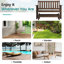 Chaise berçante en plastique HDPE pour 2 personnes-235919830