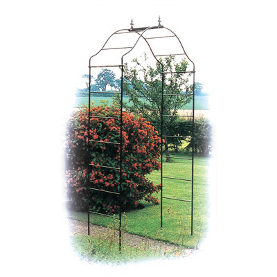 Leclair 120 cm W x 48 cm D Steel in Black