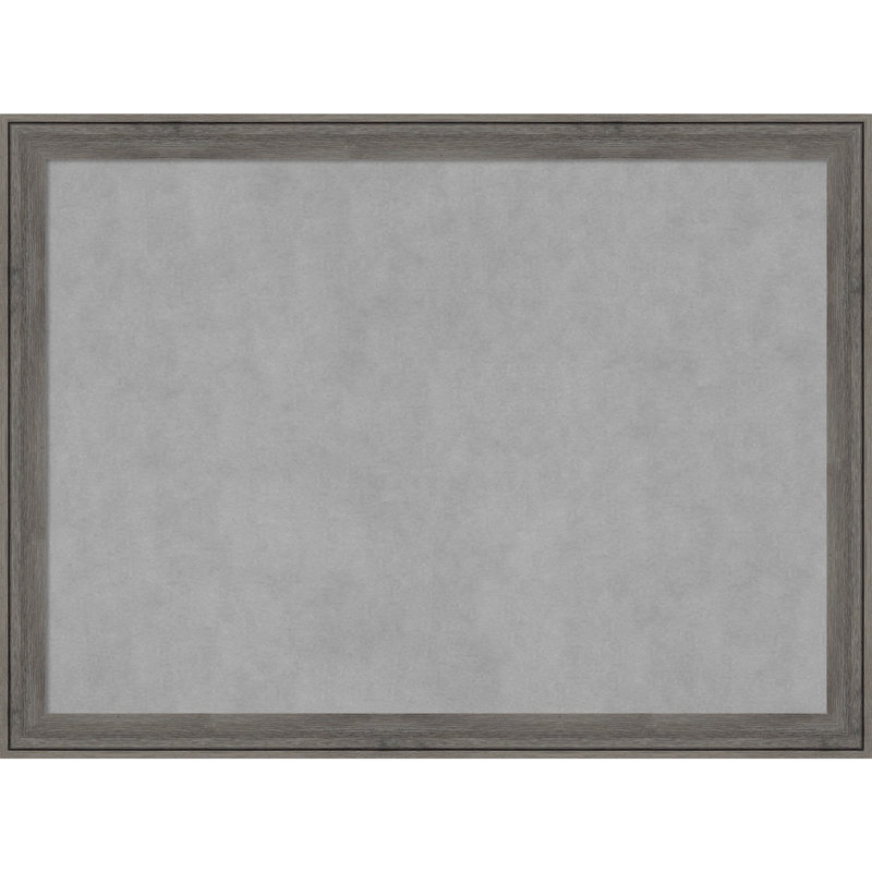 Tableau magnétique gris Regis Barnwood, H 23 po x l 31 po
