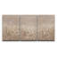 «Neutral Wildflower Field with Soft White Blossoms», reproduction d'art sur toile encadrée 3 pièces-121090424-121090425
