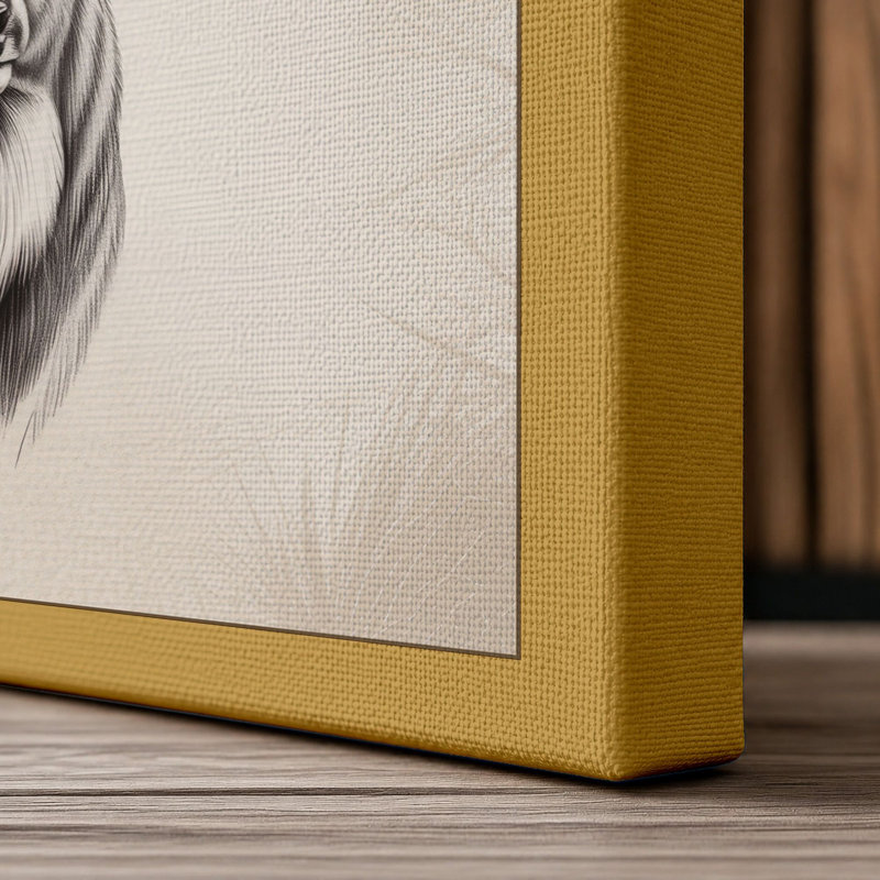 Print, 30x20 - 76.2 x 50.8 cm, Ochre Border