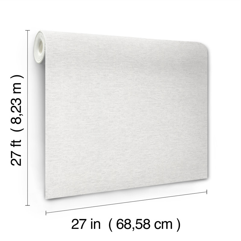 Papier peint texturé Tide Water Dove, Blanc