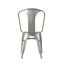 43.18cm H Slat Back Stacking Side Chair in White-1786452135